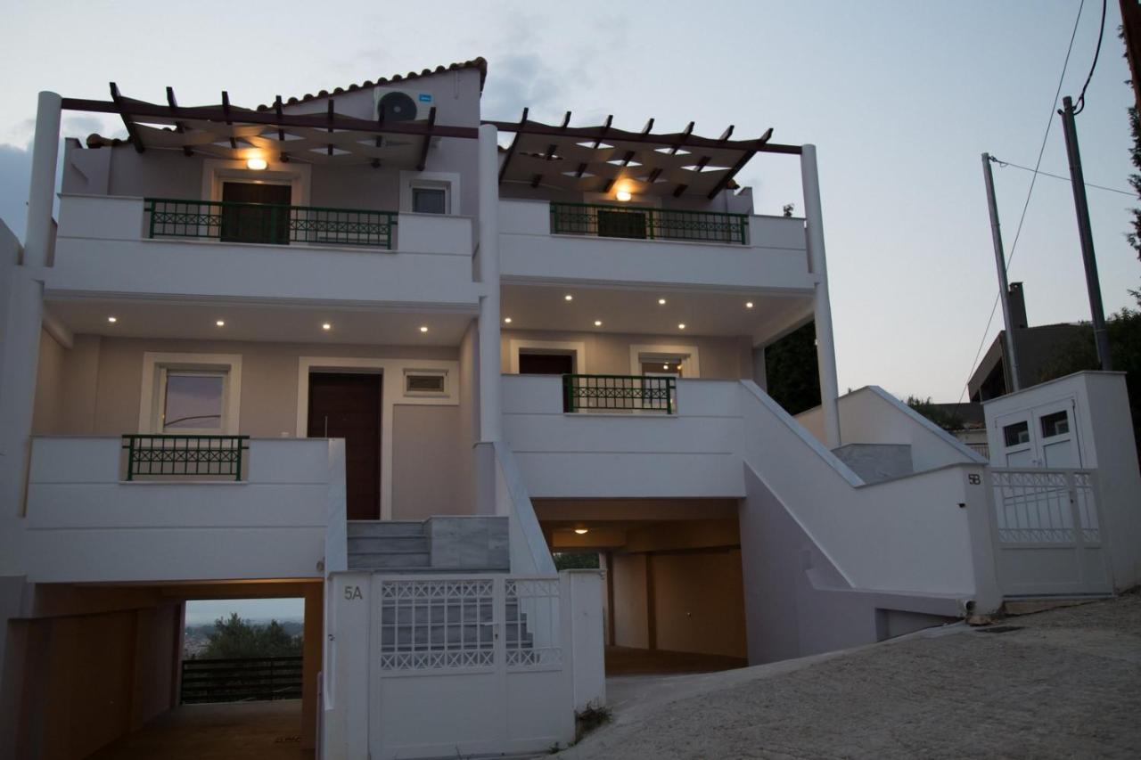 Fedra - Panoramic Sea View Villa Nafplio Bagian luar foto