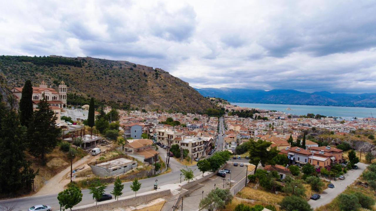 Fedra - Panoramic Sea View Villa Nafplio Bagian luar foto